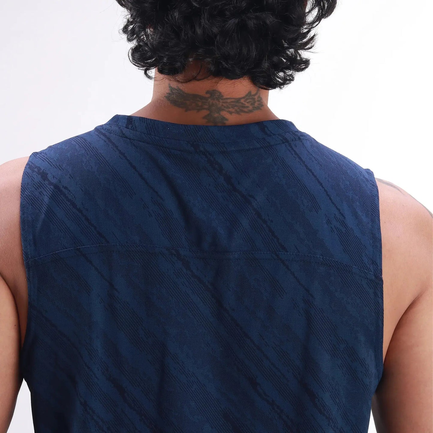 Skysh Solid Men Performance Sleeveless T-Shirt