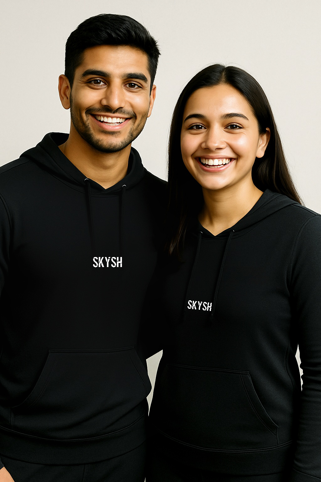 Skysh Premium Bamboo Spandex Unisex hoodie