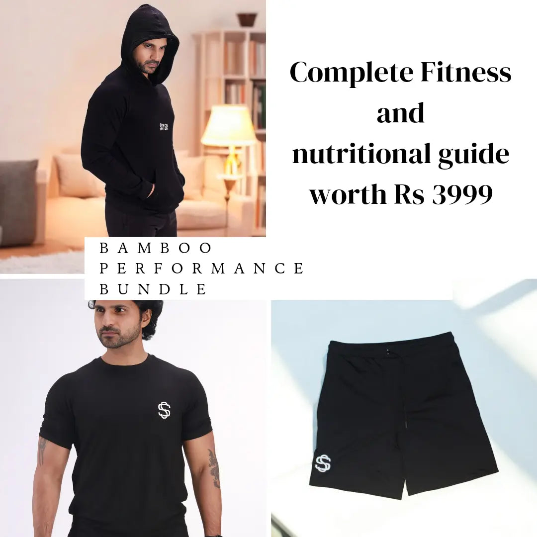 Bamboo performance bundle (All Black) - SkySh