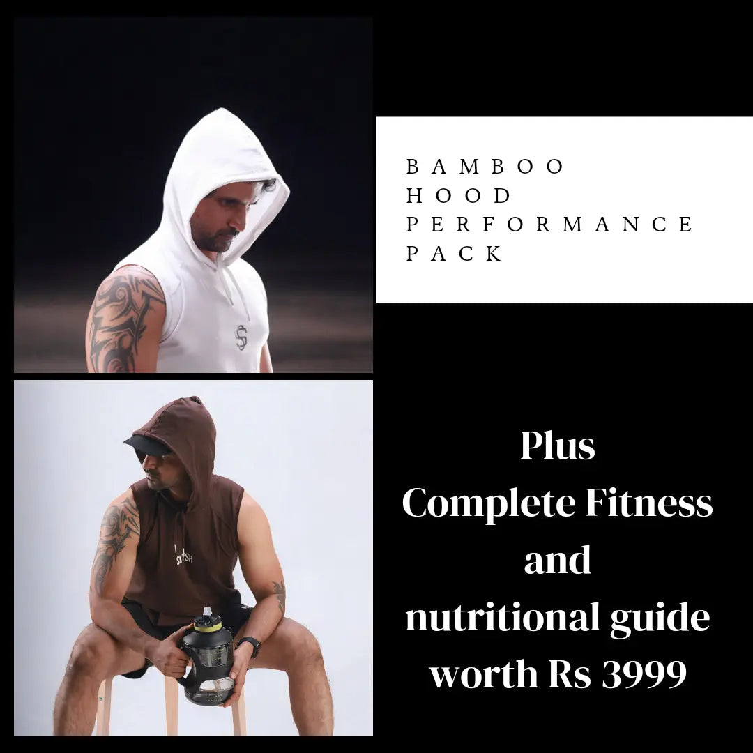 Bamboo spandex hoodie pack - SkySh