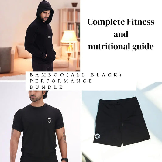 Bamboo performance bundle (All Black) - SkySh